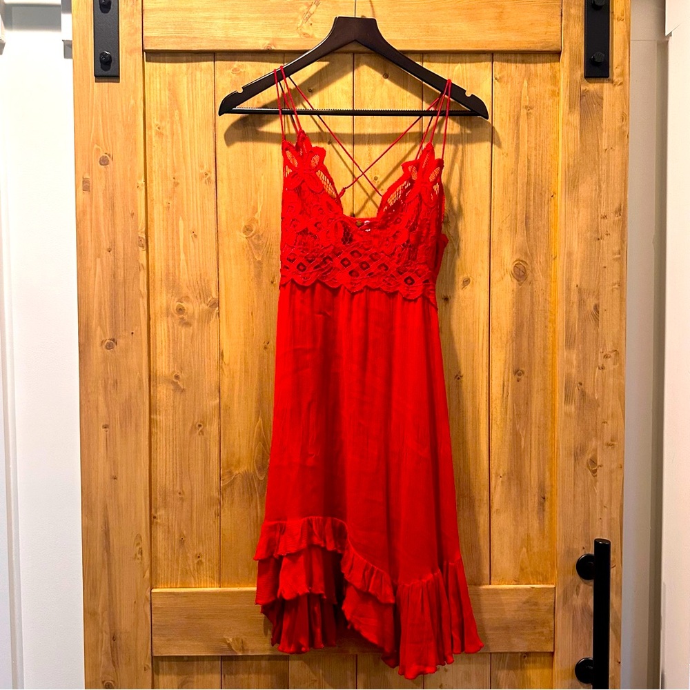 Free People Adella slip dress XS